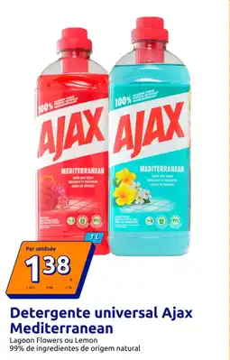 Action Detergente universal Ajax Mediterranean promoção