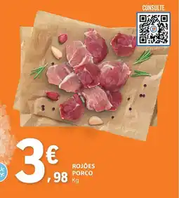 E.Leclerc Rojões porco promoção