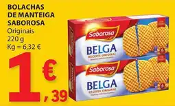 E.Leclerc Bolachas de manteiga saborosa promoção