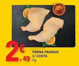 E.Leclerc Perna frango c/ costa promoção