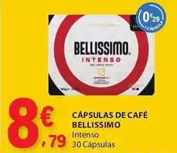 E.Leclerc Cápsulas de café bellissimo promoção