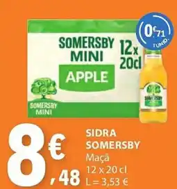E.Leclerc Sidra somersby promoção