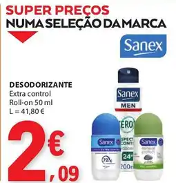 E.Leclerc Desodorizante sanex promoção