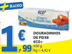 E.Leclerc Douradinhos de peixe €co+ promoção