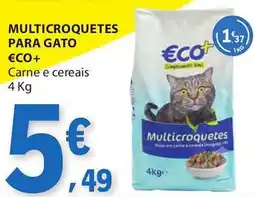 E.Leclerc Multicroquetes para gato €co+ promoção