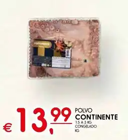 Meu Super Polvo continente promoção