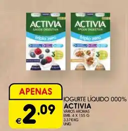 Meu Super Iogurte líquido 000% activia promoção