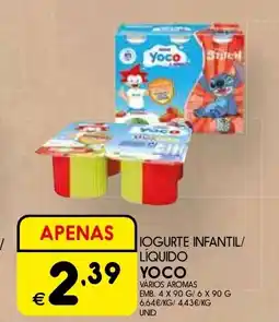 Meu Super Iogurte infantil/ liquido yoco promoção
