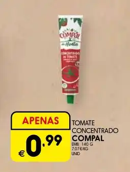 Meu Super Tomate concentrado compal promoção