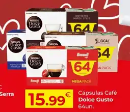 Miranda Supermercados Cápsulas Café Dolce Gusto 64un. promoção