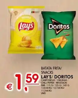 Meu Super Batata frita/ snacks lay's/ doritos promoção