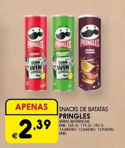 Meu Super Snacks de batatas pringles promoção