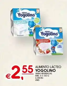 Meu Super Alimento lácteo yogolino promoção