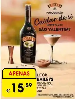 Meu Super Licor baileys promoção