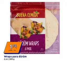 Action Wraps para dürüm promoção