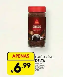 Meu Super Café solúvel delta frasco promoção