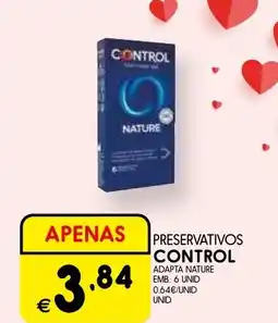 Meu Super Preservativos control promoção