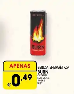 Meu Super Bebida energética burn promoção