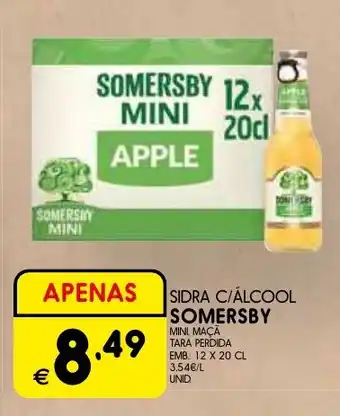Sidra c/alcool somersby