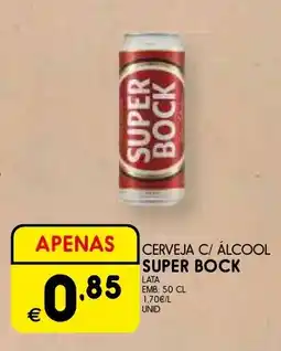 Meu Super Cerveja c/ álcool super bock promoção