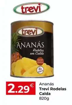 Miranda Supermercados Ananás Trevi Rodelas Calda promoção