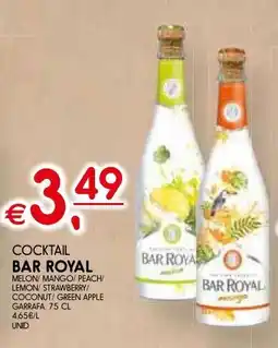 Meu Super Cocktail bar royal promoção