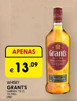 Meu Super Whisky grant's promoção