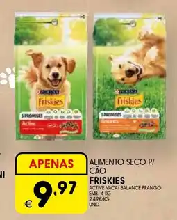 Meu Super Alimento seco p/ cão friskies promoção