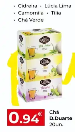Miranda Supermercados Chá D.Duarte promoção