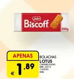 Meu Super Bolachas lotus caramelizadas promoção