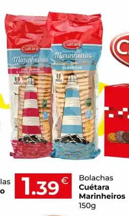 Miranda Supermercados Bolachas Cuétara Marinheiros promoção