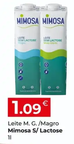 Miranda Supermercados Leite M. G./Magro Mimosa S/ Lactose promoção