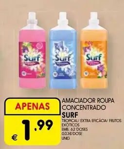 Meu Super Amaciador roupa concentrado surf promoção