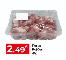 Miranda Supermercados Porco Rojões promoção