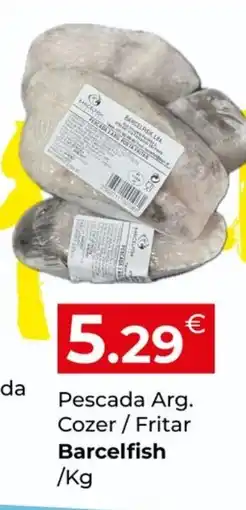 Miranda Supermercados Pescada Arg. Cozer / Fritar Barcelfish promoção