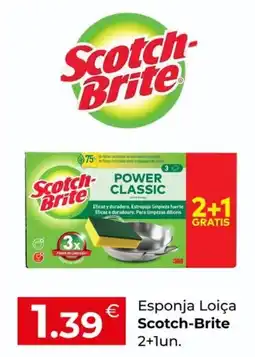 Miranda Supermercados Esponja Loiça Scotch-Brite 2+1un. promoção