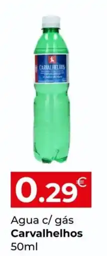 Miranda Supermercados Agua c/ gás Carvalhelhos promoção