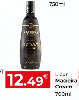 Miranda Supermercados Licor Macieira Cream promoção