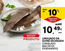 Continente Linguado da guine selvagem promoção