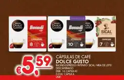 Meu Super Cápsulas de café dolce gusto promoção