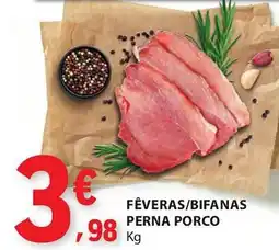 E.Leclerc Fêveras/bifanas perna porco promoção