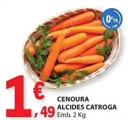 E.Leclerc Cenoura alcides catroga promoção