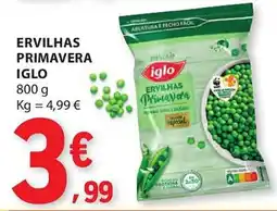 E.Leclerc Ervilhas primavera iglo promoção