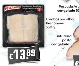 Bolama Lombos bacalhau Pescanova promoção