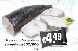 Bolama Pescada Argentina congelada 600/800 promoção