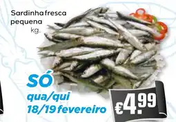 Bolama Sardinha fresca pequena promoção