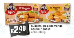 Bolama nuggets Iglo peito frango promoção