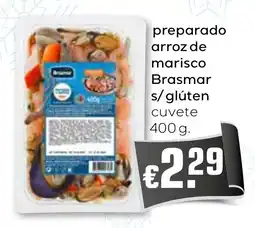 Bolama preparado arroz de marisco Brasmar s/glúten cuvete promoção