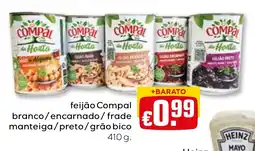 Bolama feijão Compal branco/encarnado/frade manteiga/preto/grão bico promoção