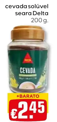 Bolama cevada solúvel seara Delta promoção